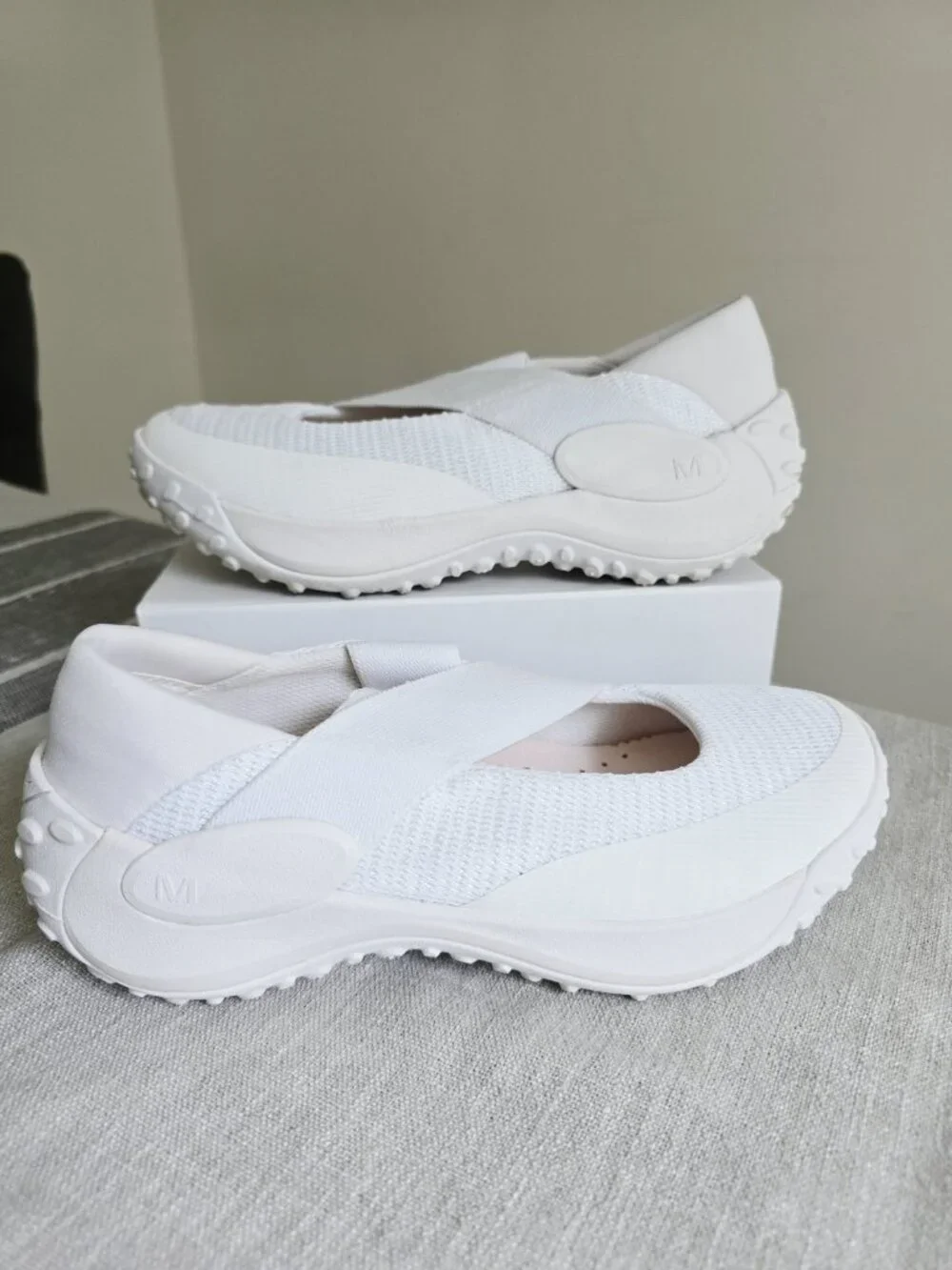 Merrell Jungle Trek Mary Jane Sneaker White Shoes 8.5